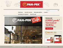 Tablet Screenshot of panpek.hr